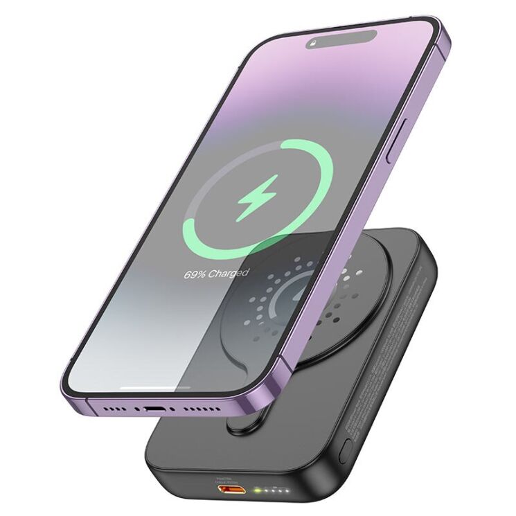 Внешний аккумулятор Hoco J117A Esteem PD20W MagSafe (10000mAh) - Black: фото 3 из 7
