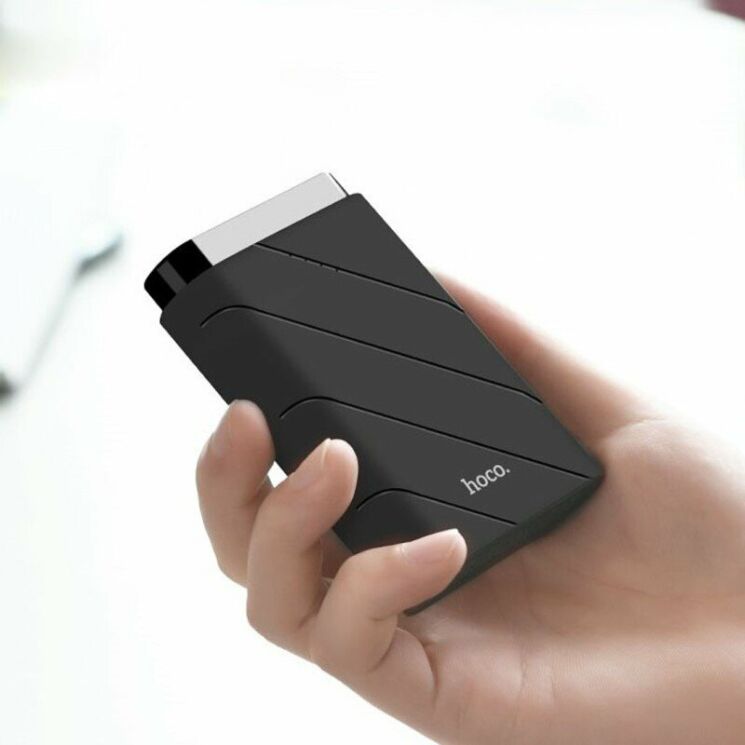 Внешний аккумулятор Hoco J15 Contented QC3.0 (10000mAh) - Black: фото 3 из 6