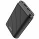 Внешний аккумулятор Hoco J15 Contented QC3.0 (10000mAh) - Black (995169B). Фото 1 из 6