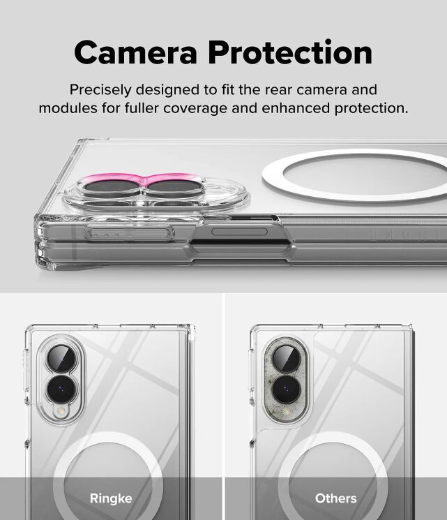 Защитный чехол Ringke Fusion Flap Magnetic для Samsung Galaxy Fold 8 (8800328819368) - Clear (424576C) Защитный чехол Ringke Fusion Flap Magnetic для Samsung Galaxy Fold 8 (8800328819368) - Clear: фото 13 из 26