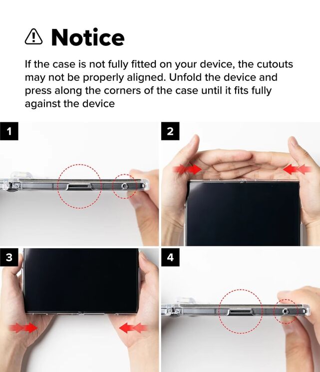 Защитный чехол Ringke Fusion Flap Magnetic для Samsung Galaxy Fold 8 (8800328819368) - Clear (424576C) Защитный чехол Ringke Fusion Flap Magnetic для Samsung Galaxy Fold 8 (8800328819368) - Clear: фото 21 из 26