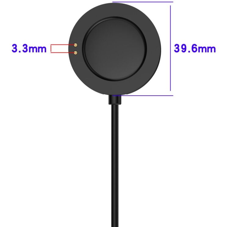 Зарядний пристрій Deexe Magnetic Cable (1m) для Xiaomi Watch 2 Pro / H1 / S2 / S3 / S4 - White: фото 9 з 10