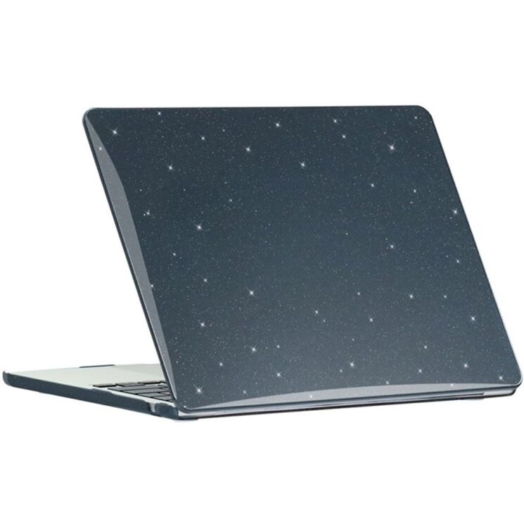 Защитная накладка Deexe Glitter Design для Apple MacBook Neo (2026) - Black (236711B) Защитная накладка Deexe Glitter Design для Apple MacBook Neo (2026) - Black: фото 2 из 5
