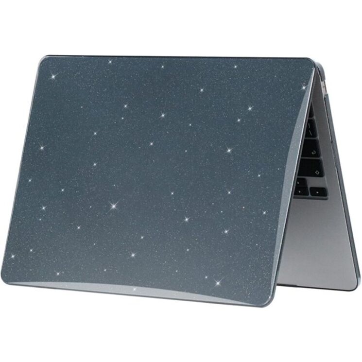 Защитная накладка Deexe Glitter Design для Apple MacBook Neo (2026) - Black (236711B) Защитная накладка Deexe Glitter Design для Apple MacBook Neo (2026) - Black: фото 4 из 5