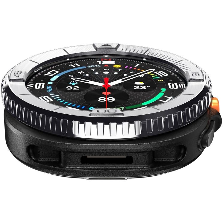Захисна накладка Spigen Bezel Tune для Samsung Galaxy Watch 8 Classic (ACS10015) - Silver (385211S) Захисна накладка Spigen Bezel Tune для Samsung Galaxy Watch 8 Classic (ACS10015) - Silver: фото 1 з 13