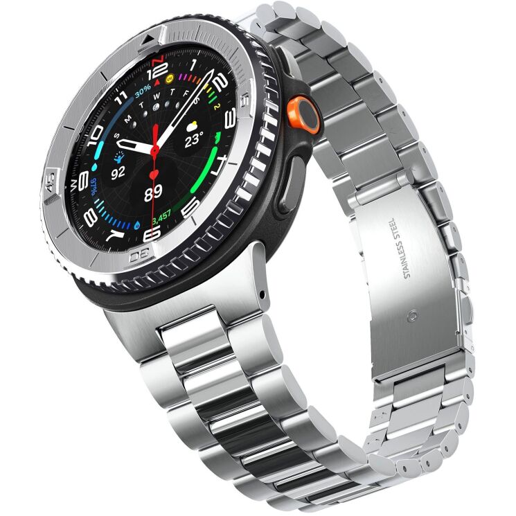 Захисна накладка Spigen Bezel Tune для Samsung Galaxy Watch 8 Classic (ACS10015) - Silver (385211S) Захисна накладка Spigen Bezel Tune для Samsung Galaxy Watch 8 Classic (ACS10015) - Silver: фото 6 з 13