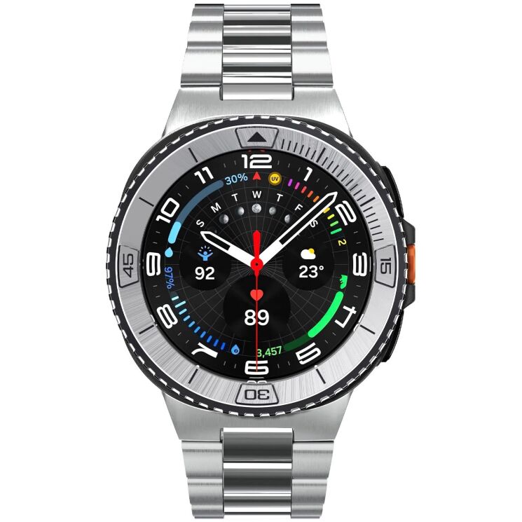 Захисна накладка Spigen Bezel Tune для Samsung Galaxy Watch 8 Classic (ACS10015) - Silver (385211S) Захисна накладка Spigen Bezel Tune для Samsung Galaxy Watch 8 Classic (ACS10015) - Silver: фото 3 з 13