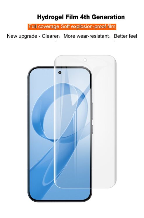 Защитная пленка IMAK Hydrogel Clear Film для Xiaomi Poco F8 Ultra: фото 4 из 12