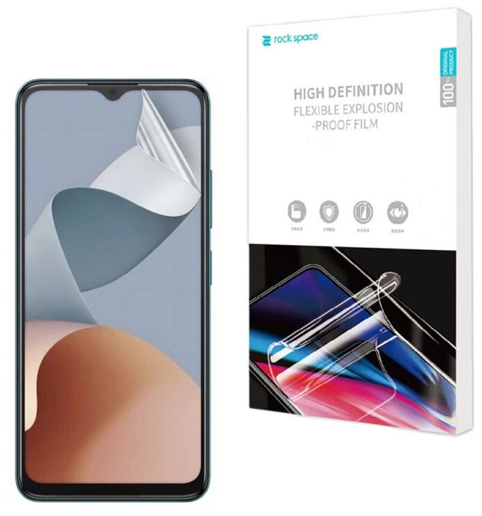 Защитная пленка на экран RockSpace Explosion-Proof SuperClear для ZTE Blade A34: фото 1 из 10