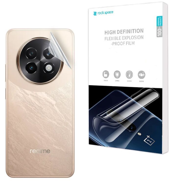 Захисна плівка на задню панель RockSpace SuperClear для Realme 13 Plus: фото 1 з 9