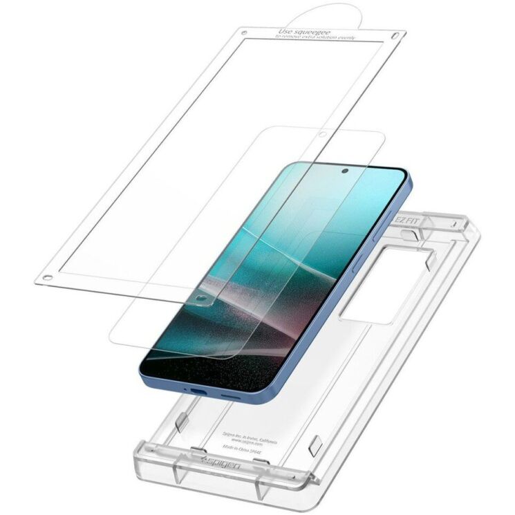 Защитная пленка Spigen (SGP) Elite Shield EZ Fit для Samsung Galaxy S25 Plus (S936) AFL09087: фото 2 из 5