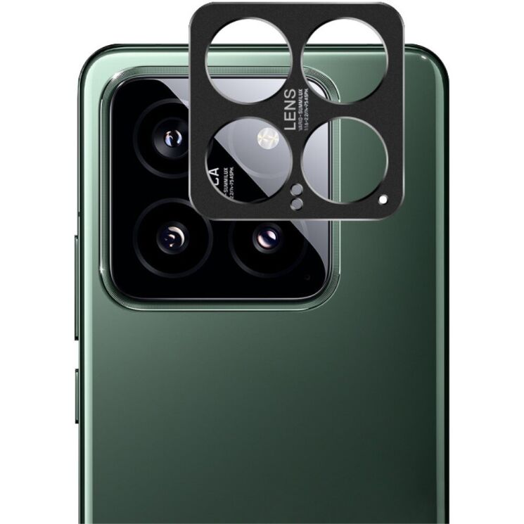 Защитная рамка IMAK Camera Styling для Xiaomi 14 - Black: фото 5 из 7