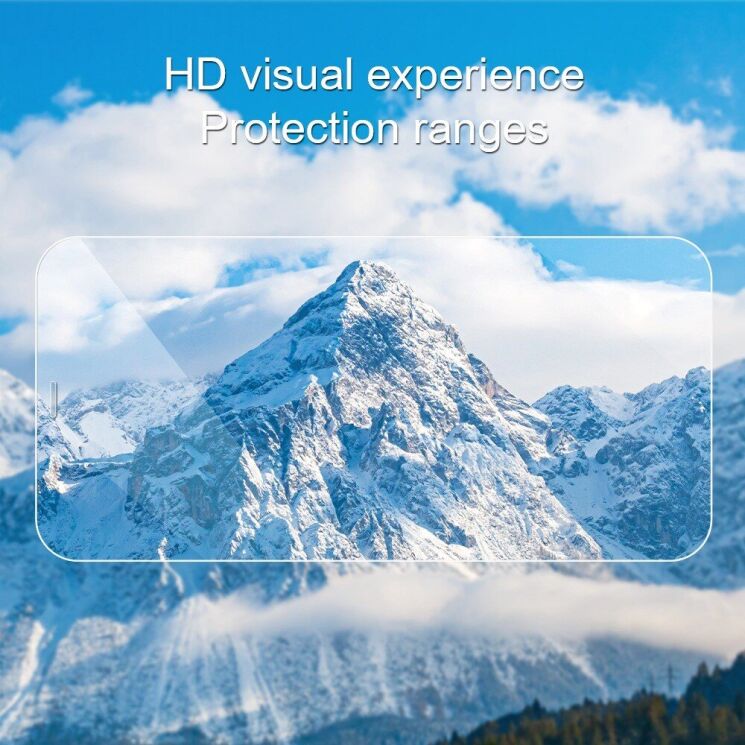 Захисне скло AMORUS Ultra Clear для iPhone 14 Plus: фото 9 з 10