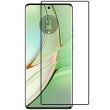 Защитное стекло Deexe Full Glue Coverage для Motorola Edge 40 - Black