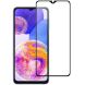 Захисне скло Deexe Full Glue Coverage для Samsung Galaxy A25 (A256) - Black (344943B). Фото 1 з 4