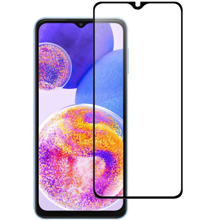 Захисне скло Deexe Full Glue Coverage для Samsung Galaxy A25 (A256) - Black: фото 1 з 4