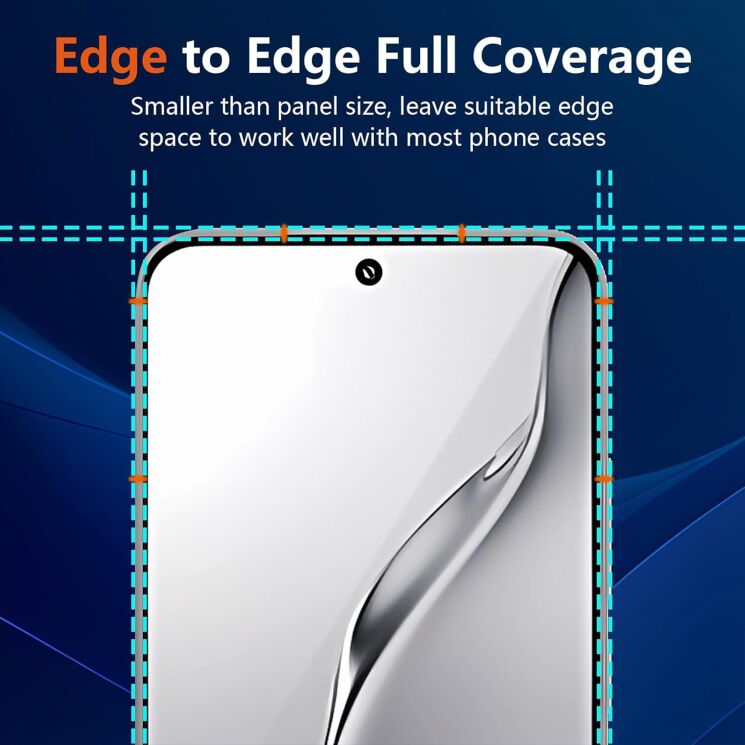Захисне скло Deexe Full Glue Coverage для Xiaomi Poco X8 - Black (219913B) Захисне скло Deexe Full Glue Coverage для Xiaomi Poco X8 - Black: фото 3 з 7