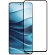 Защитное стекло Deexe Full Glue Coverage для Xiaomi Redmi Note 14 5G - Black