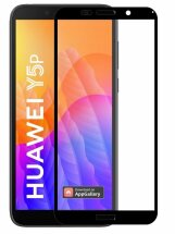 Захисне скло ENKAY Full Glue для Huawei Y5p - Black: фото 1 з 11