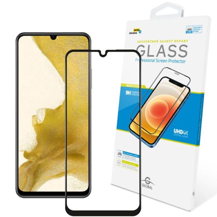 Защитное стекло Global Full Glue для Samsung Galaxy A25 (A256) - Black: фото 1 из 4