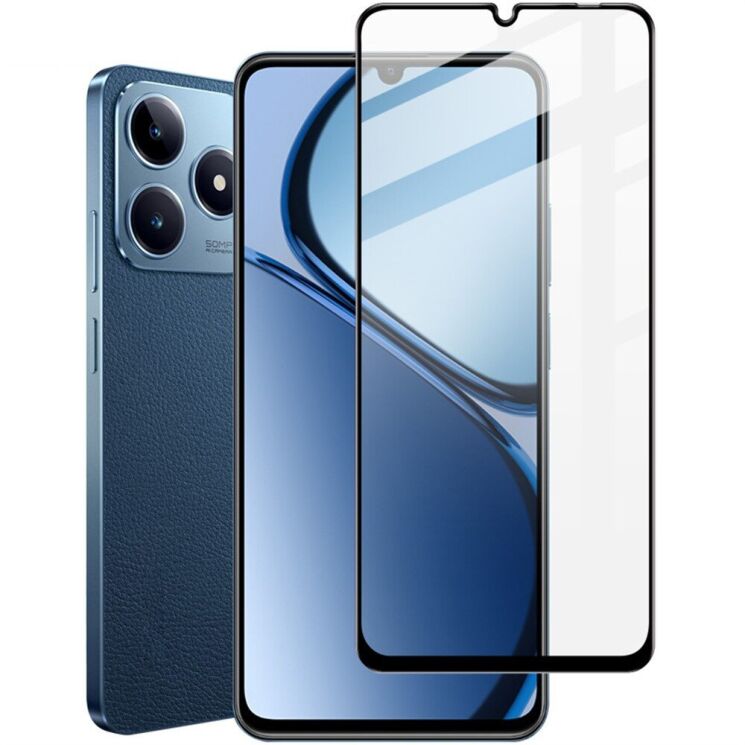 Защитное стекло IMAK 5D Pro+ Full Glue для Realme C63 - Black: фото 1 из 6