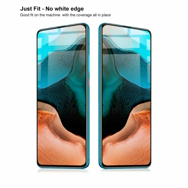 Защитное стекло IMAK Full Glue Cover для Xiaomi Poco F2 Pro / Redmi K30 Pro - Black: фото 7 из 8