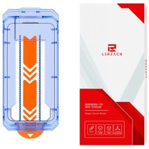 Защитное стекло LEREACH Tempered Glass Full Screen Protector для iPhone 18 Pro Max / 17 Pro Max - Black: фото 1 из 12