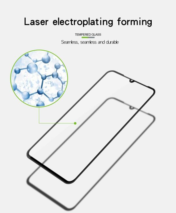 Защитное стекло MOFI 3D Curved Edge для Xiaomi Mi 9 / Mi 9 Explore - Black: фото 10 из 14