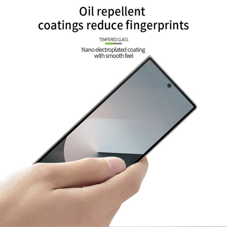 Защитное стекло MOFI Full Glue Protect для Samsung Galaxy Fold 6 - Black: фото 12 из 15