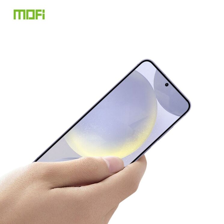 Защитное стекло MOFI Full Glue Protect для Samsung Galaxy S25 (S931) - Black: фото 2 из 10