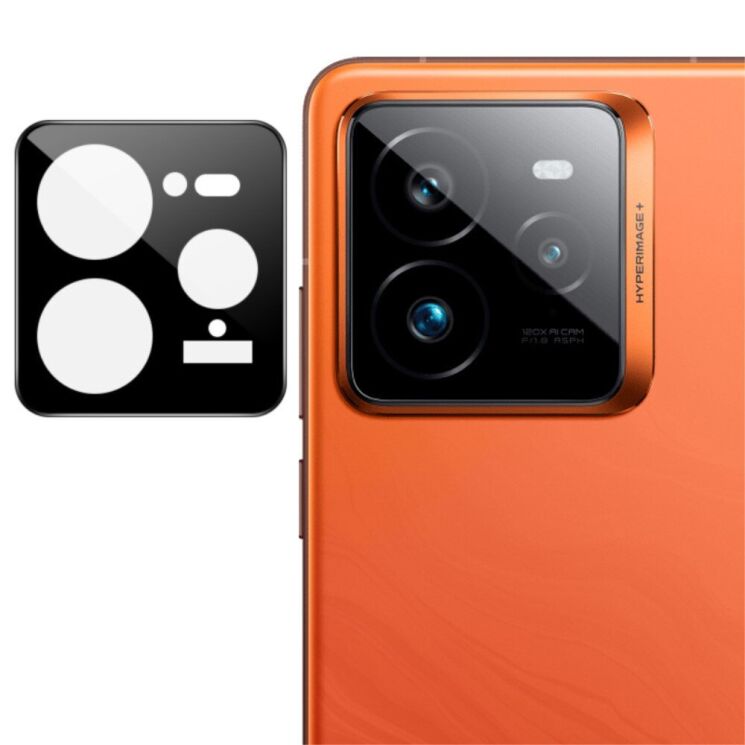 Защитное стекло на камеру IMAK Black Glass Lens для Realme GT 7 Pro - Black: фото 1 из 9