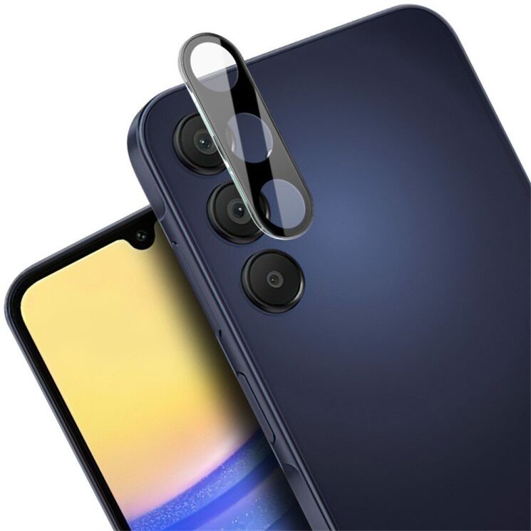 Захисне скло на камеру IMAK Black Glass Lens для Samsung Galaxy A16 (A165) - Black: фото 2 з 8