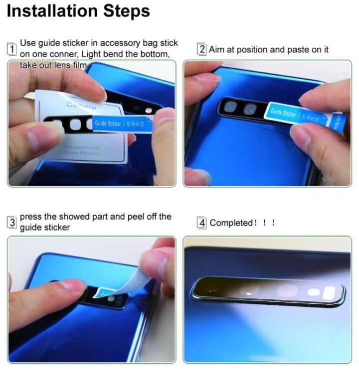 Захисне скло на камеру IMAK Black Glass Lens для Samsung Galaxy A16 (A165) - Black: фото 7 з 8