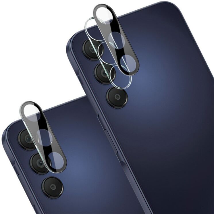 Захисне скло на камеру IMAK Black Glass Lens для Samsung Galaxy A16 (A165) - Black: фото 3 з 8