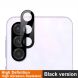 Защитное стекло на камеру IMAK Black Glass Lens для Samsung Galaxy A56 (A566) - Black (372118B). Фото 3 из 7