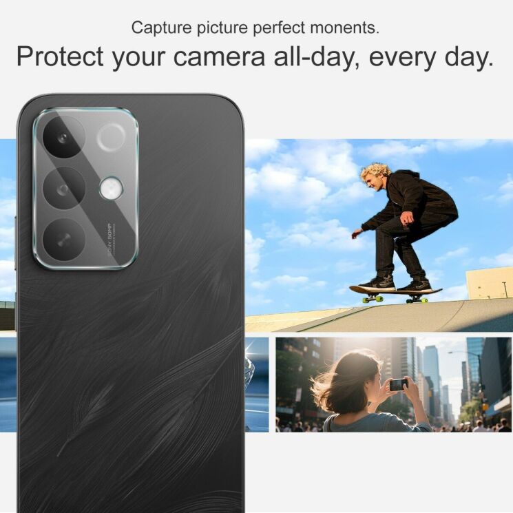 Защитное стекло на камеру IMAK Lens Protector для Realme C85 / C85 Pro: фото 5 из 7