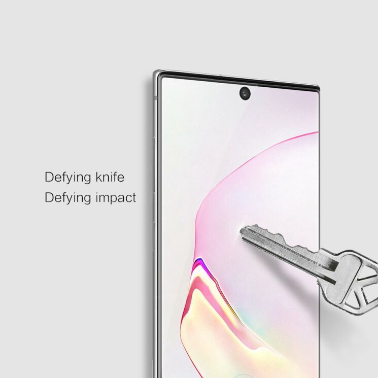 Защитное стекло NILLKIN 3D CP+ MAX для Samsung Galaxy Note 10 (N970) - Black: фото 11 из 15