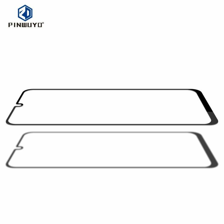 Защитное стекло PINWUYO Full Glue Cover для Samsung Galaxy A31 (A315) - Black: фото 2 из 14