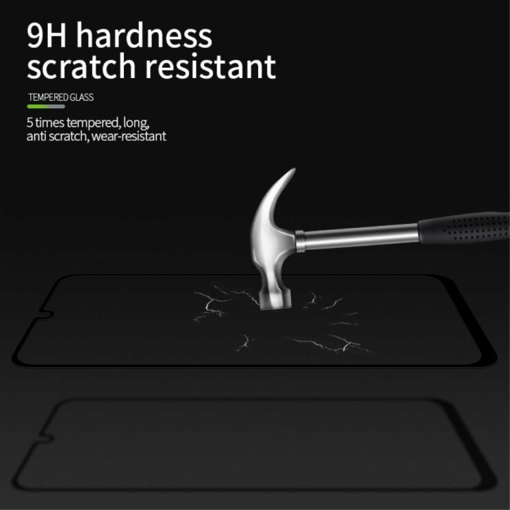 Защитное стекло PINWUYO Full Glue Cover для Samsung Galaxy A31 (A315) - Black: фото 10 из 14