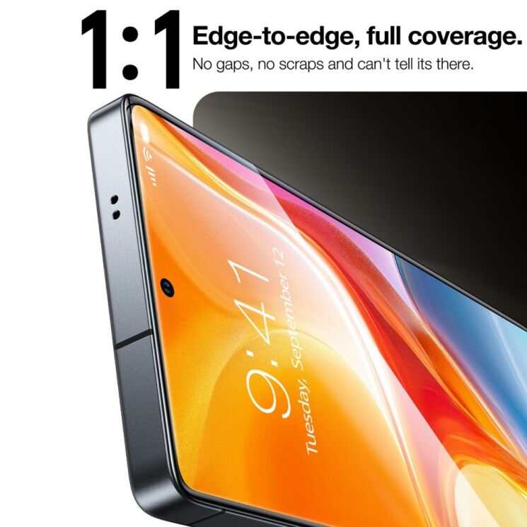 Защитное стекло TORRAS GlassGo для Samsung Galaxy S25 (S931): фото 5 из 6