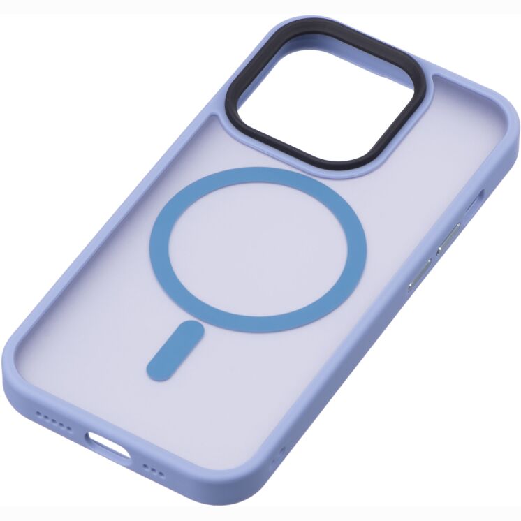 Захисний чохол 2Е Soft Touch MagSafe для iPhone 15 Pro Max - Light Blue (349679TT) Захисний чохол 2Е Soft Touch MagSafe для iPhone 15 Pro Max - Light Blue: фото 3 з 3