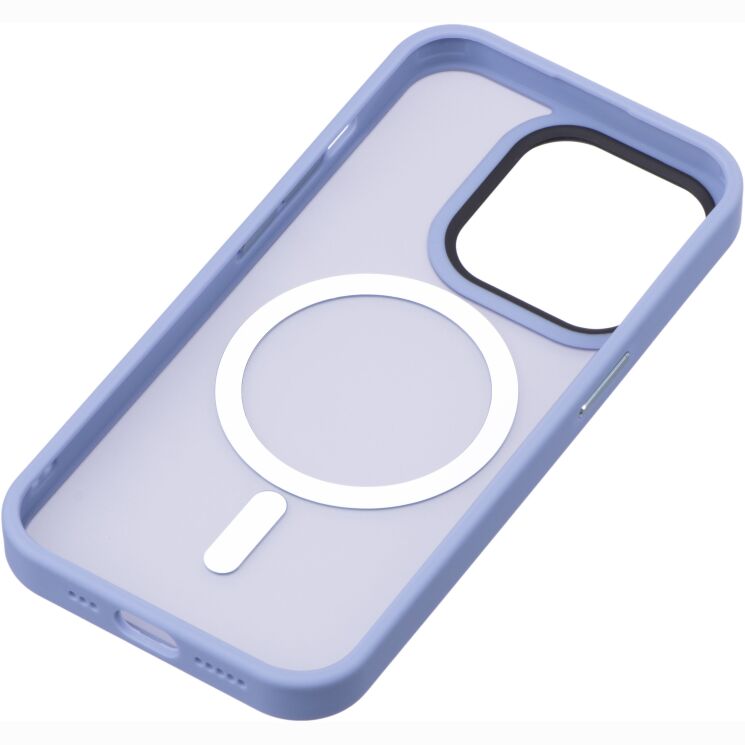 Захисний чохол 2Е Soft Touch MagSafe для iPhone 15 Pro Max - Light Blue (349679TT) Захисний чохол 2Е Soft Touch MagSafe для iPhone 15 Pro Max - Light Blue: фото 2 з 3