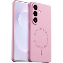 Защитный чехол ABEEL Liquid Silicone Magnetic для Samsung Galaxy S26 (S942) - Pink: фото 1 из 7