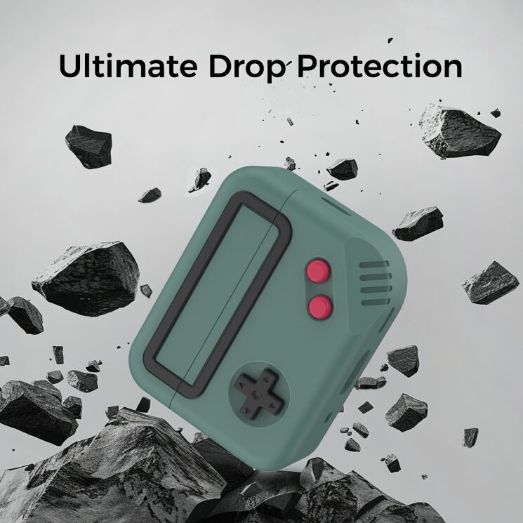 Защитный чехол AHASTYLE Game Console для Apple AirPods Pro 3 - Pink: фото 5 из 7