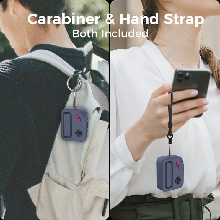 Защитный чехол AHASTYLE Game Console для Apple AirPods Pro 3 - Pink: фото 6 из 7