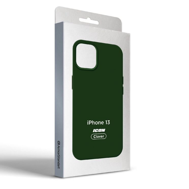 Защитный чехол ArmorStandart ICON Case для iPhone 13 - Clover: фото 3 из 10