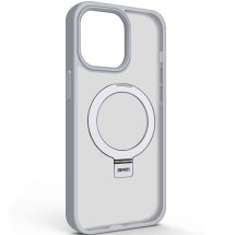 Защитный чехол ArmorStandart Unit Stand для Apple iPhone 15 Pro Max - Grey: фото 1 из 2