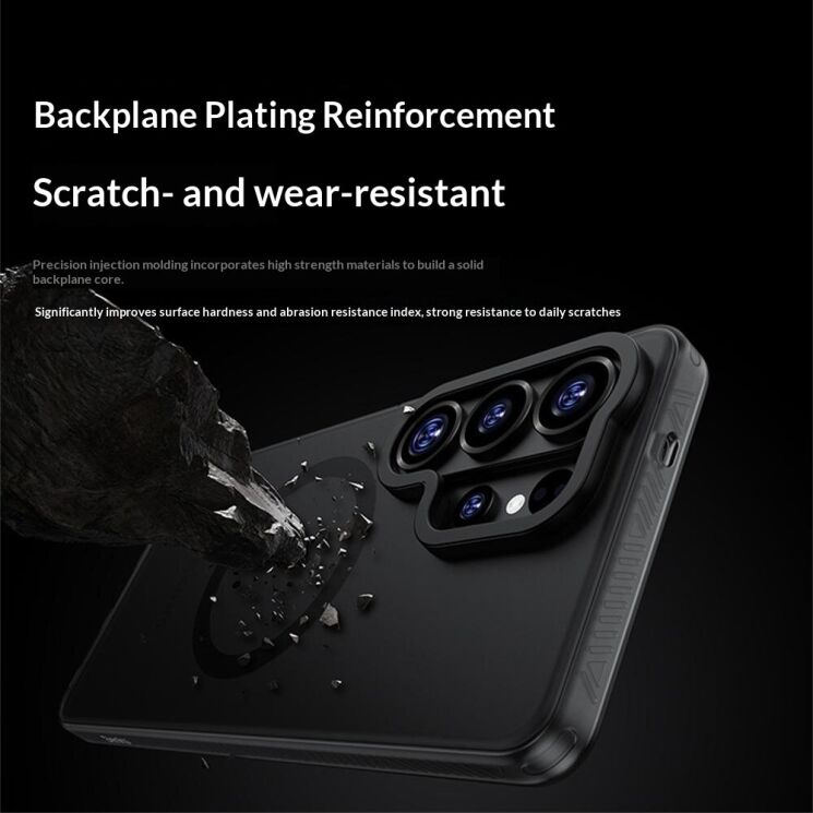 Захисний чохол BENKS Matte Case MagSafe для Samsung Galaxy S26 (S942) - Black: фото 4 з 7