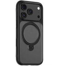 Захисний чохол Blueo Skin Friendly Rotatable Stand with MagSafe для iPhone 17 Pro - Black: фото 1 з 3