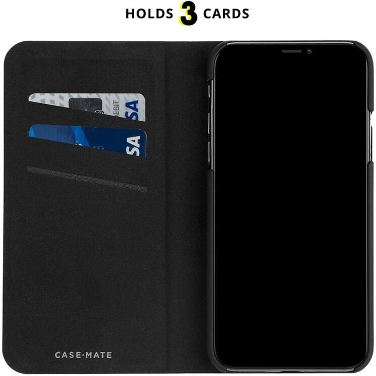 Захисний чохол Case-Mate Wallet Case для Apple iPhone X / iPhone XS - Black: фото 6 з 9